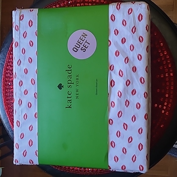 💋♠️Kate Spade Queen Sheet Set